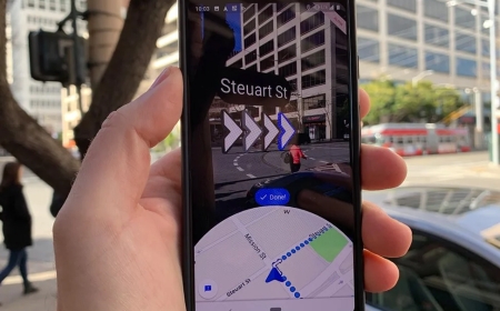 How to use the Google Maps Live view