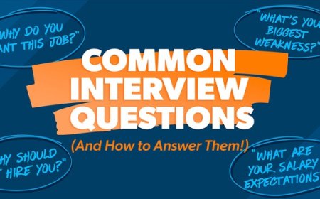 Common Interview Questions and How To Answer Them